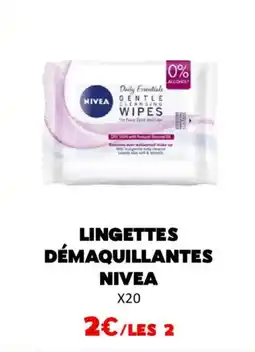 Hmarket Lingettes démaquillantes nivea offre