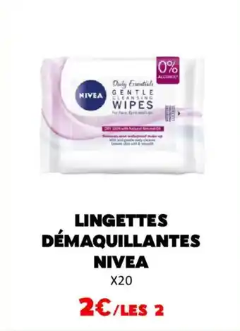 Hmarket Lingettes démaquillantes nivea offre