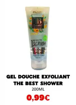 Hmarket Gel douche exfoliant the best shower offre