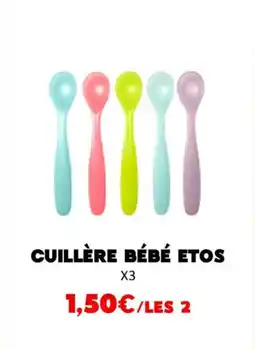 Hmarket Cuillère bébé etos offre