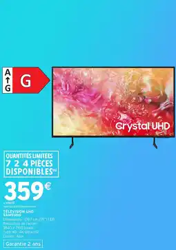 Intermarché Hyper Télévision uhd samsung offre