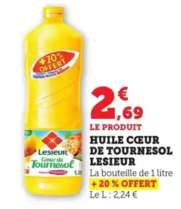 Bi1 Huile cœur de tournesol lesieur offre