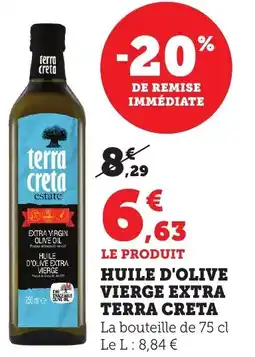 Bi1 Huile d'olive vierge extra terra creta offre