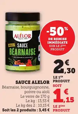 Bi1 SAUCE ALELOR offre