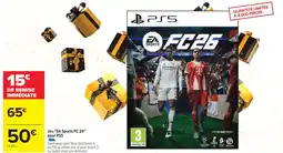 Carrefour Jeu EA Sports FC 26 pour PS5 offre