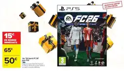 Carrefour Jeu EA Sports FC 26 pour PS5 offre