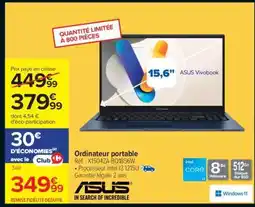 Carrefour Ordinateur portable ASUS Vivobook offre