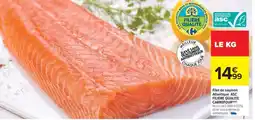 Carrefour Market Filet de saumon Atlantique ASC offre