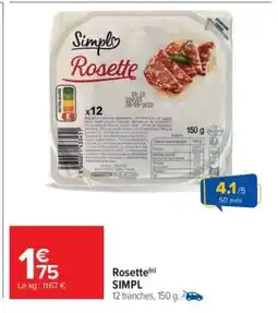Carrefour Market Rosette offre