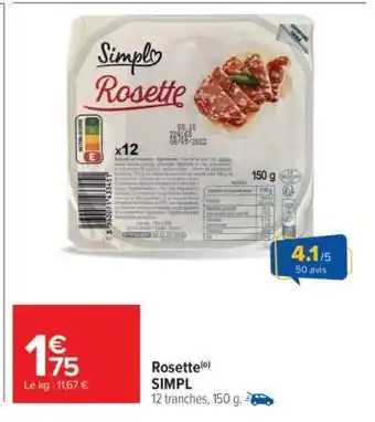 Carrefour Market Rosette offre