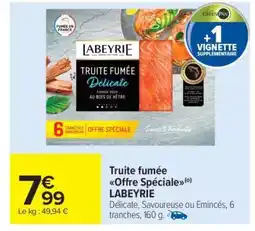 Carrefour Market Truite fumée Offre Spéciale offre