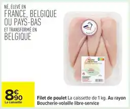 Carrefour FILET DE POULET offre