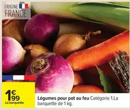 Carrefour Légumes pour pot au feu offre