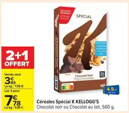 Carrefour Céréales Special K Kellogg's offre
