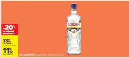Carrefour Gin Gordon's offre