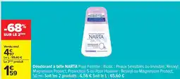 Carrefour Déodorant à bille NARTA offre