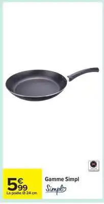 Carrefour Gamme simpl offre