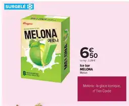 Carrefour ICE BAR MELONA offre