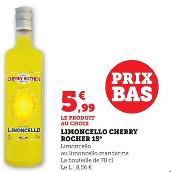 Bi1 Limoncello cherry rocher 15° offre