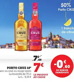 Bi1 Porto cruz 18° offre