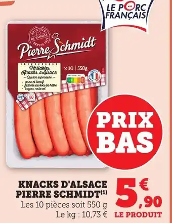 Bi1 Knacks d'alsace pierre schmidt offre
