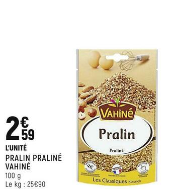 Vahiné pralin praliné