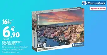 Intermarché Hyper Puzzle compact 1500 pieces offre