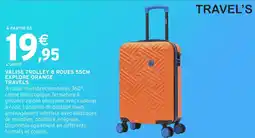 Intermarché Hyper Valise trolley 8 roues explore orange travels offre