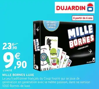 Intermarché Hyper Mille bornes luxe offre