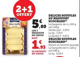 Bi1 Delices souffles au beaufort ecochard offre
