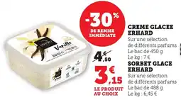 Bi1 Creme glacee erhard offre