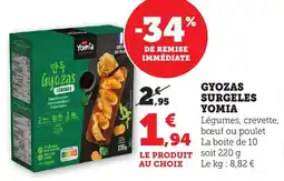Bi1 Gyozas surgeles yomia offre