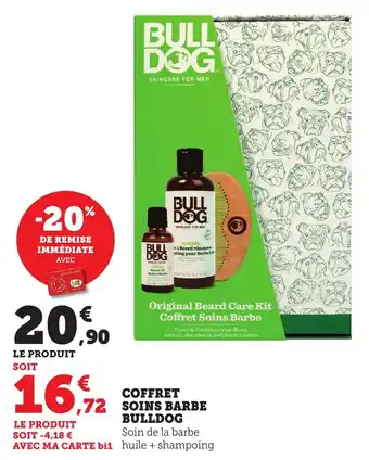 Bi1 Coffret soins barbe bulldog offre
