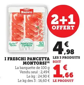 Bi1 I freschi pancetta montorsi offre
