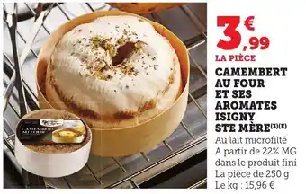Bi1 Camembert au four et ses aromates isigny ste mère offre