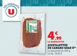 Bi1 Aiguillettes de canard gras u offre