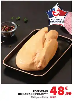 Bi1 Foie gras de canard frais offre