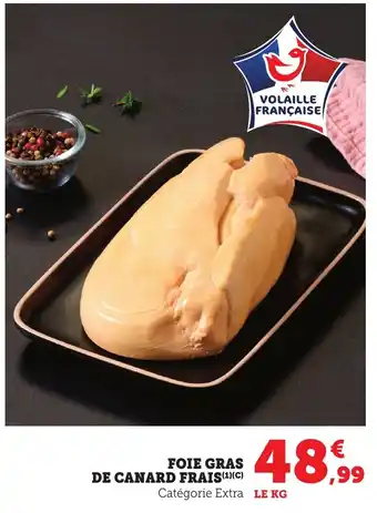 Bi1 Foie gras de canard frais offre