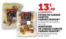 Bi1 Cuisse de canard confite canard passion offre