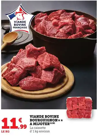 Bi1 Viande bovine bourguignon a mijoter offre