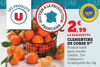 Bi1 Clementine de corse u offre