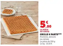 Bi1 Grille 6 parts offre