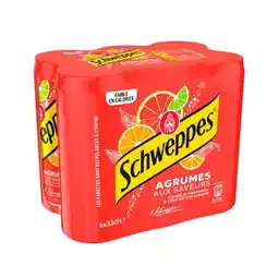 Carrefour Market SCHWEPPES Soda aux agrumes offre