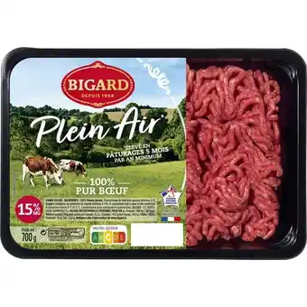 Carrefour Market BIGARD Viande hachée pur bœuf 15% M.G. BIGARD offre