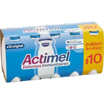 Carrefour Market DANONE Actimel Édition Limitée offre