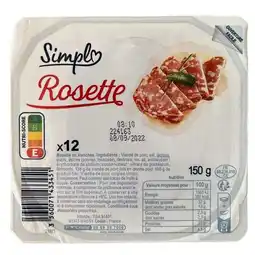 Carrefour Market SIMPL Rosette offre