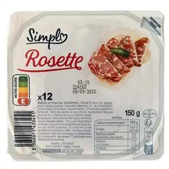 Carrefour Market SIMPL Rosette offre