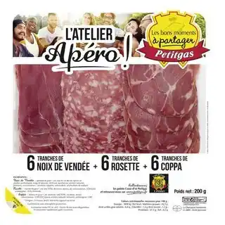 Carrefour Market PETITGAS L'Atelier Apéro offre