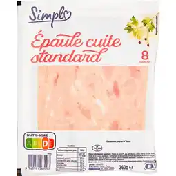 Carrefour Market SIMPL Épaule cuite standard offre