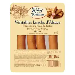 Carrefour Market REFLETS DE FRANCE Knacks d'Alsace offre